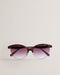 MAYSIII-Eyewear-Solid Cat Eye Frame Sunglasses- Ted Baker Romania